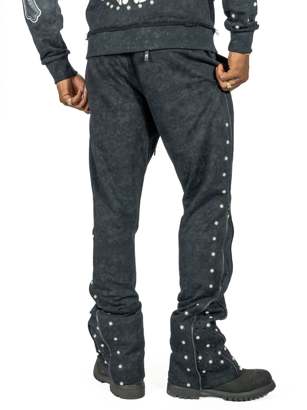 F5710 Loyalty Zip-up Set - Black