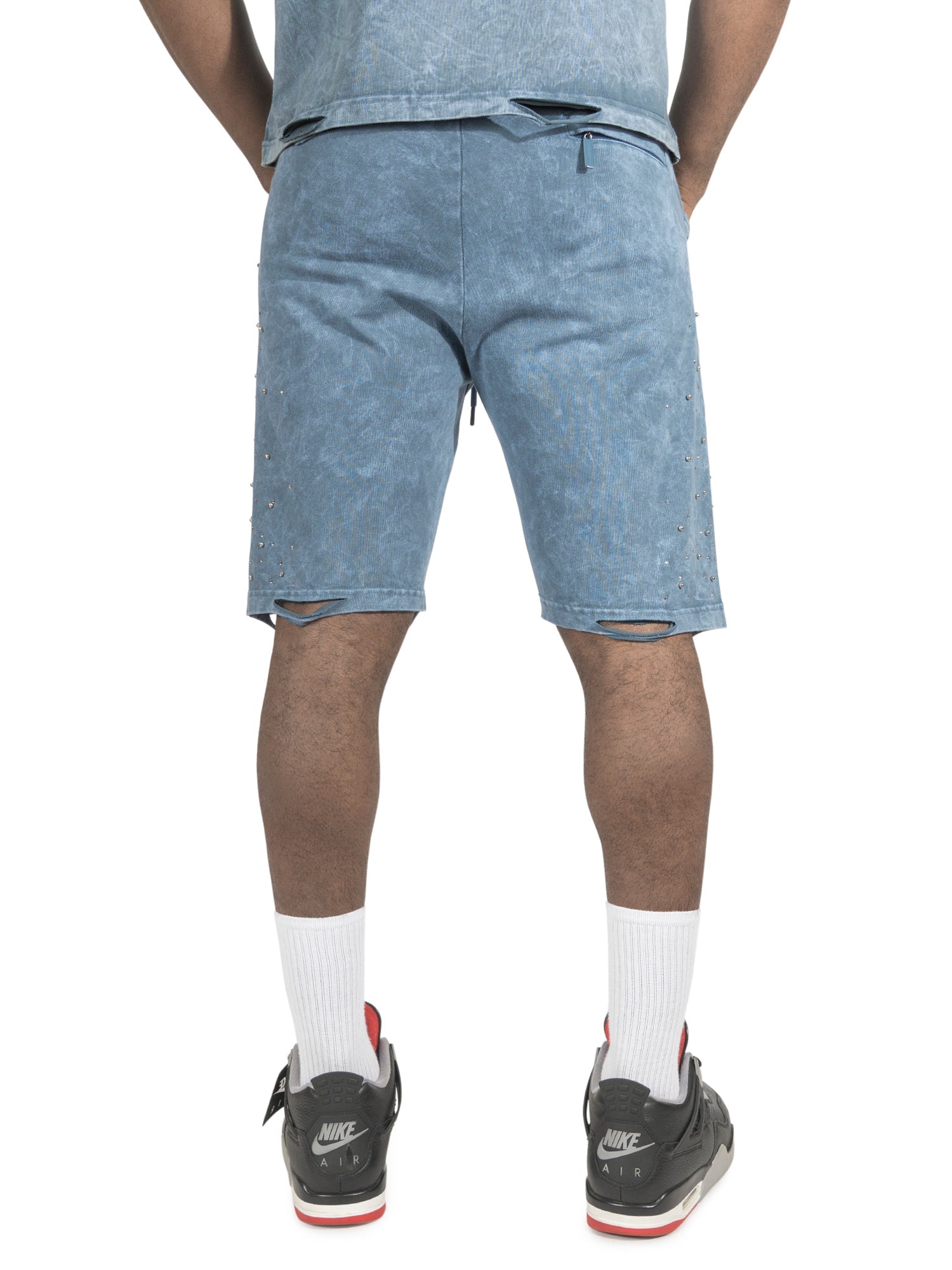 F616 Nuovo Reesh Shorts - Blue