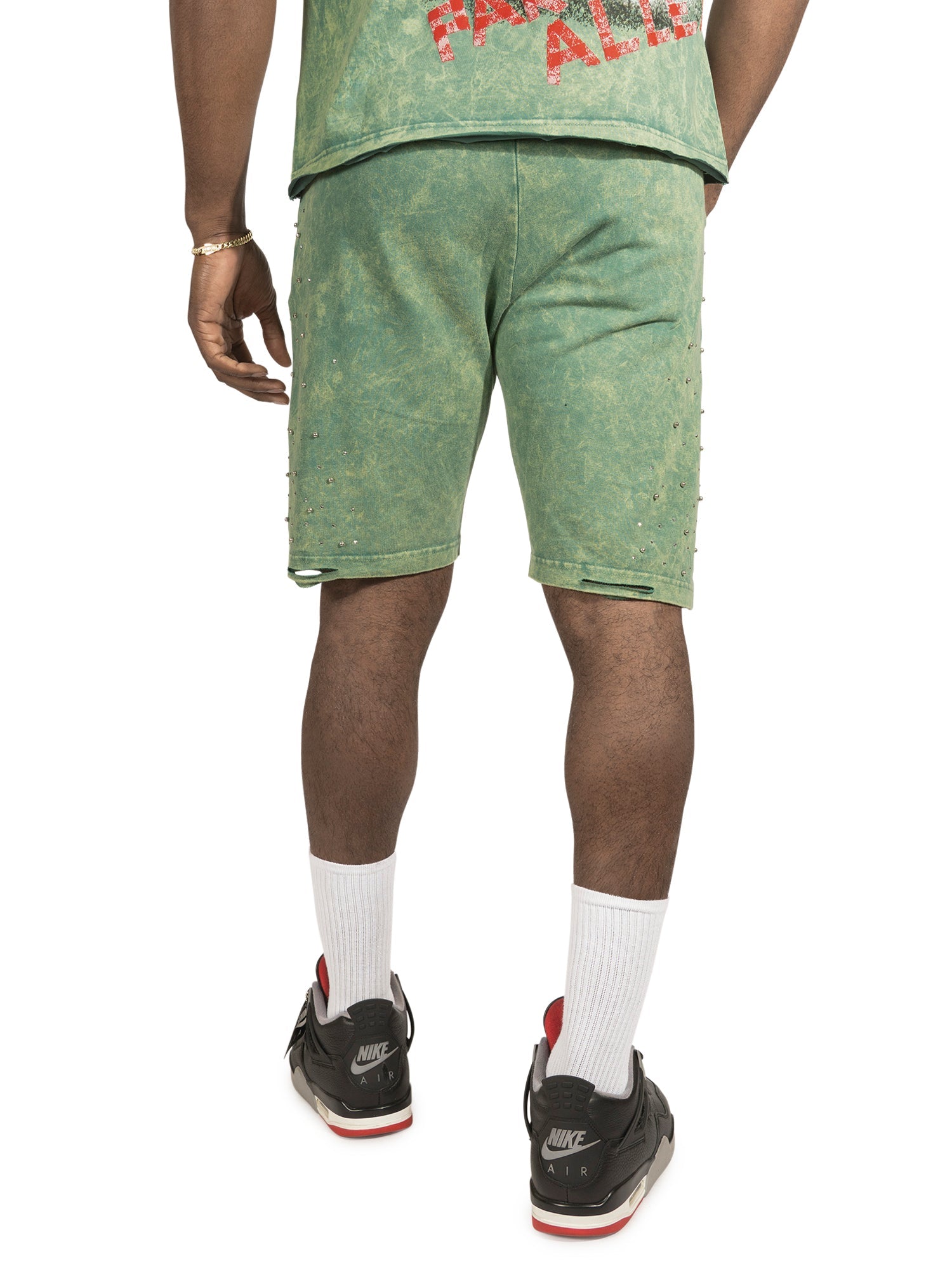 F616 Nuovo Reesh Shorts - Green
