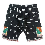 F671 The "Jimi Hendrix" Tapestry Shorts