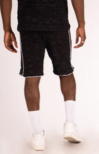 F678 Baroque Terry Shorts- Black