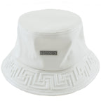 M007 Romano Vegan L. Bucket Hat - White