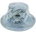 Hat | M016 Rinaldi Denim Bucket Hat - Light Wash