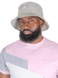M033 Colton Nylon Bucket Hat - Gray