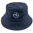 M033 Colton Nylon Bucket Hat - Navy