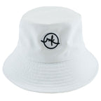 M033 Colton Nylon Bucket Hat - White