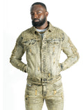 Jacket | M1013 Positoni Denim - Olive