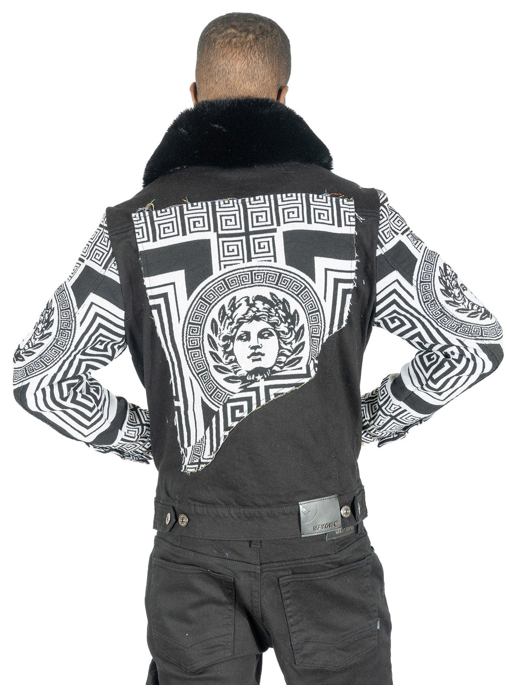 M1054 Sartoni Denim Jacket - Black (NOT SOLD SEPARATELY - Add M1954 jeans to your Cart)