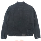 M1079 Moreli Denim Jacket - Jet Black