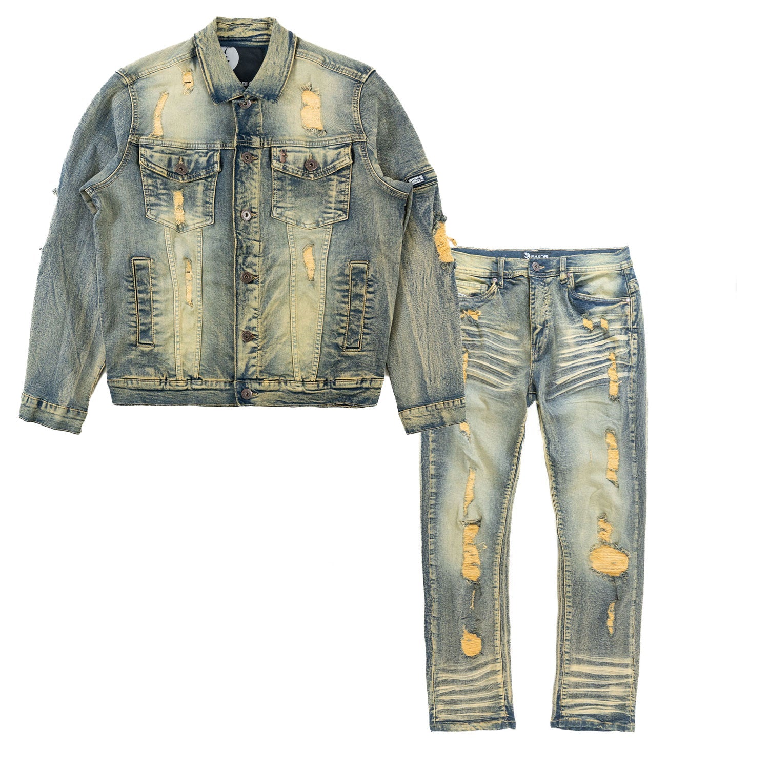 M1079 Moreli Denim Jacket - Dirt