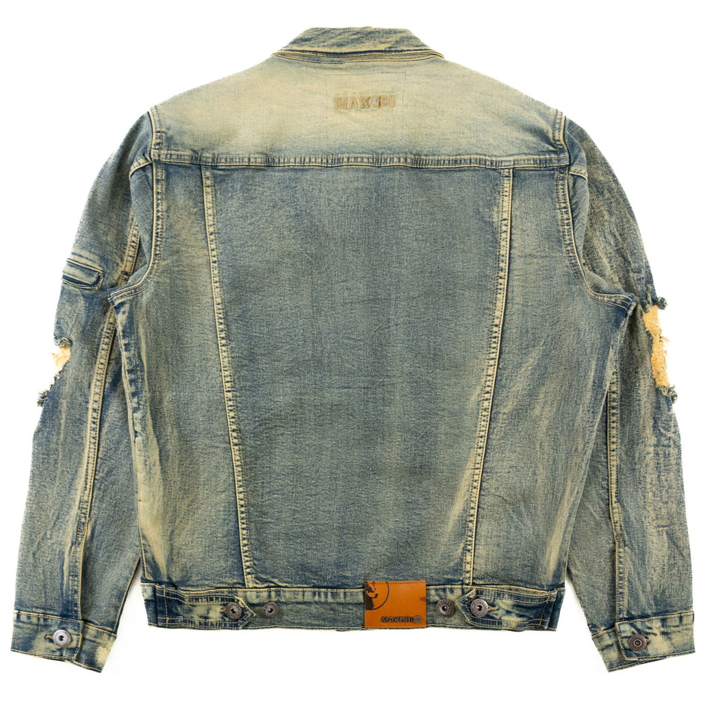 M1079 Moreli Denim Jacket - Dirt