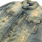 M1079 Moreli Denim Jacket - Dirt