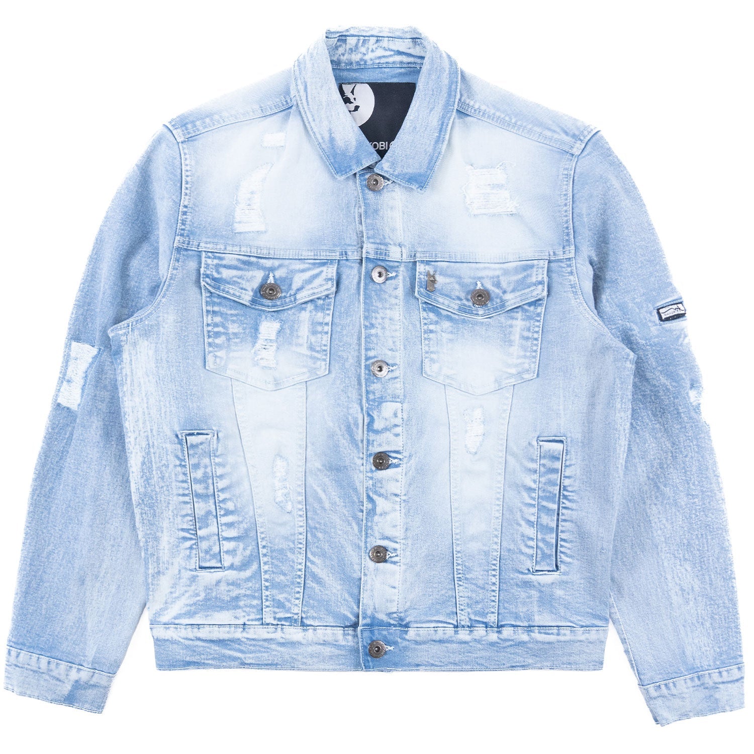 M1079 Moreli Denim Jacket - Light Wash