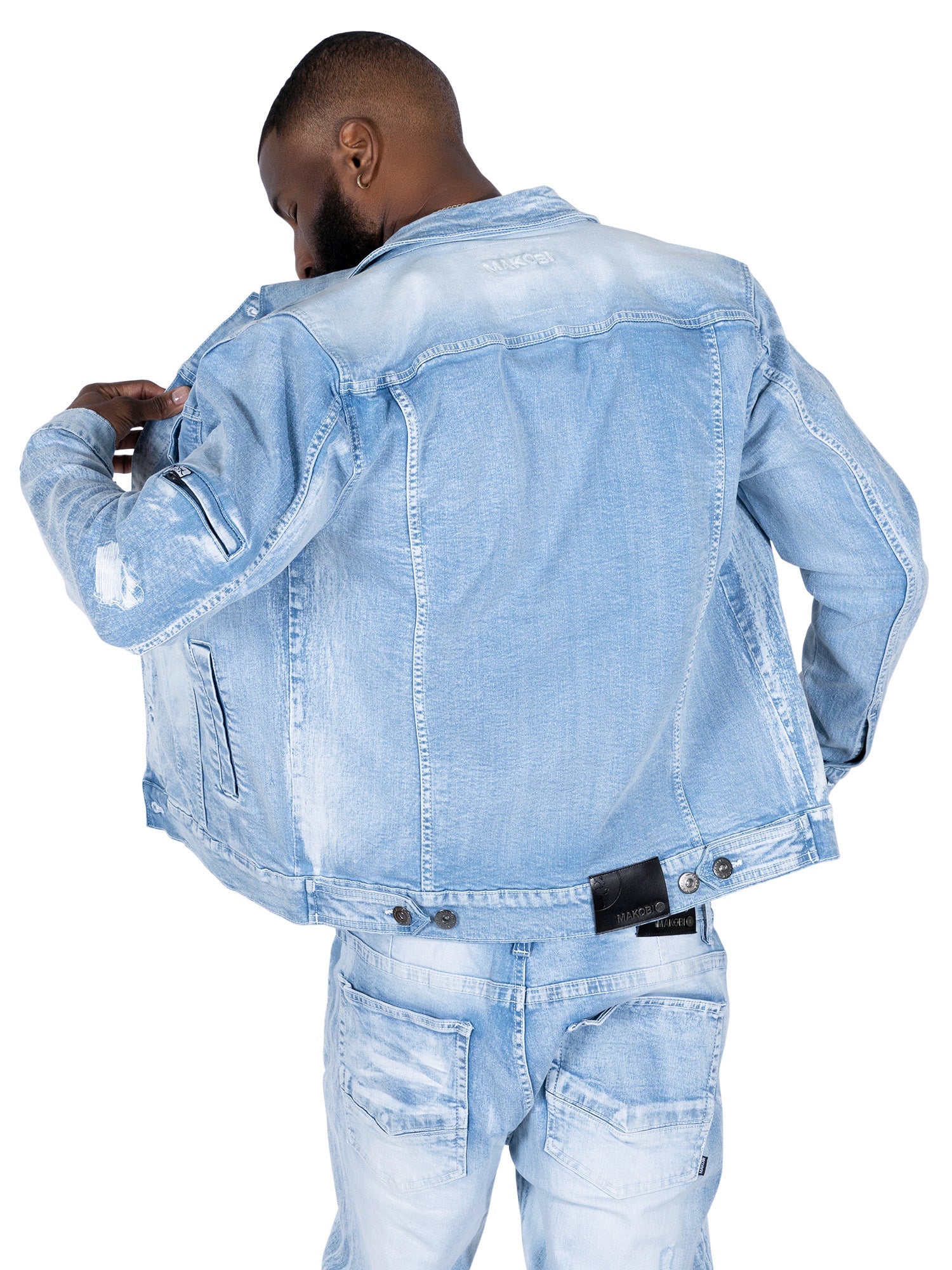 M1079 Moreli Denim Jacket - Light Wash
