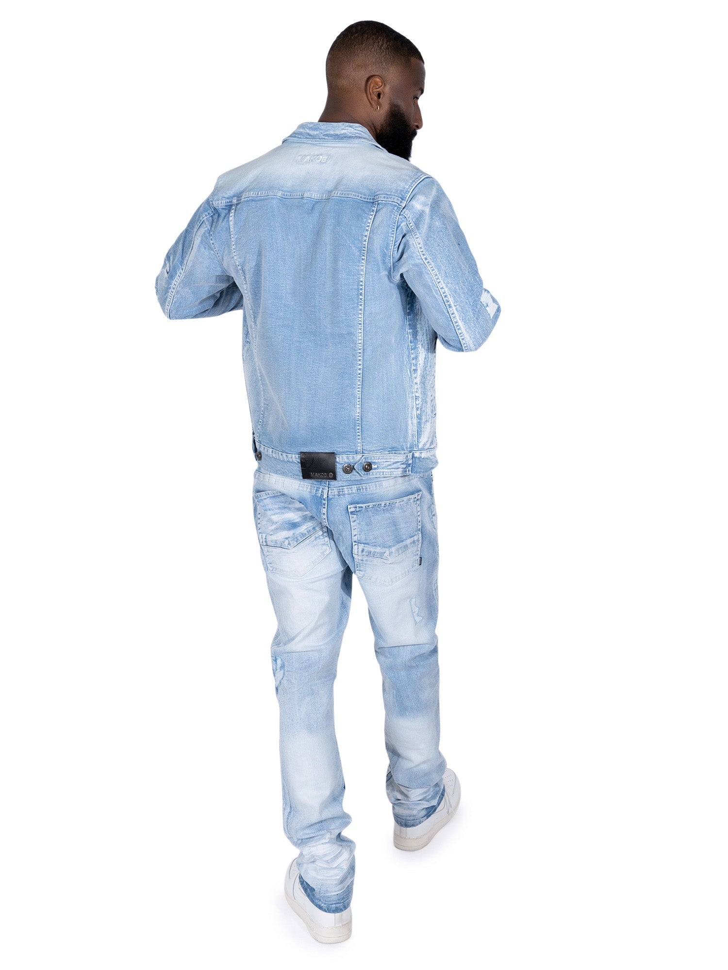 M1079 Moreli Denim Jacket - Light Wash