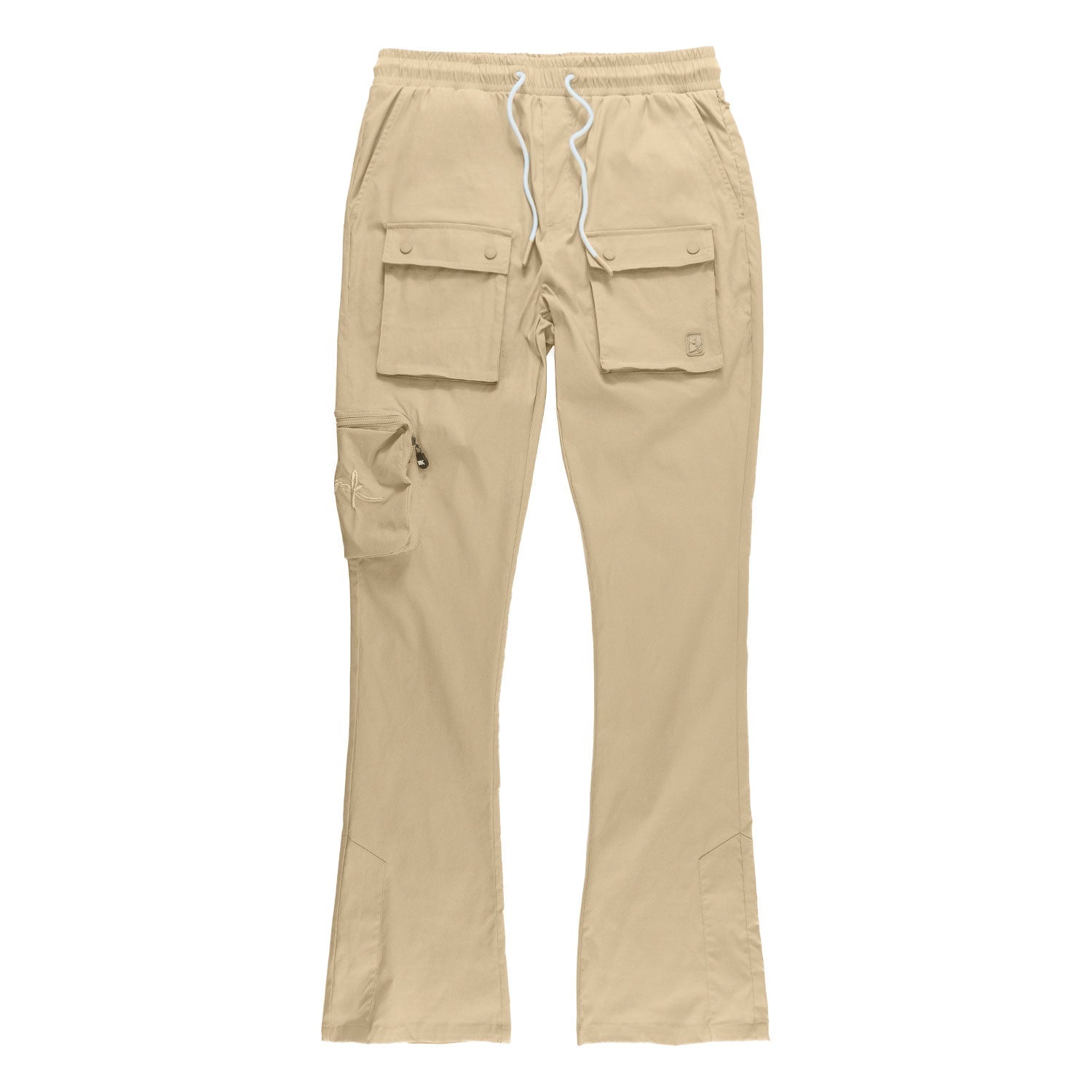 M1625 Sartoni Nylon Stacked Pants - Khaki