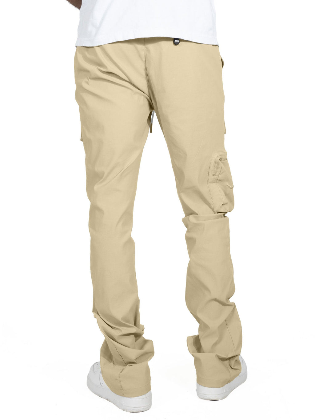 M1625 Sartoni Nylon Stacked Pants - Khaki