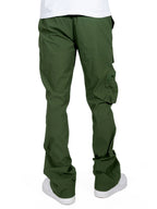M1625 Sartoni Nylon Stacked Pants - Dark Olive