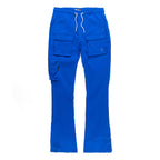 M1625 Sartoni Nylon Stacked Pants - Royal