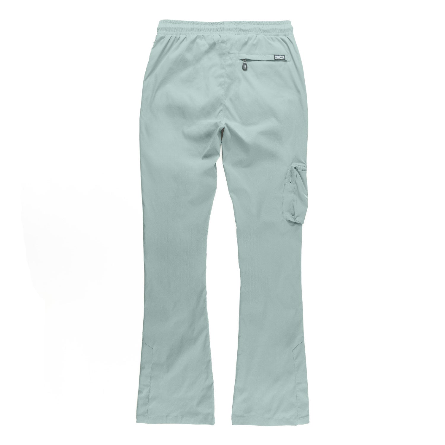 M1625 Sartoni Nylon Stacked Pants - Teal