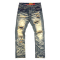 M1903 Montego Jeans w/ Underlay - Dirt