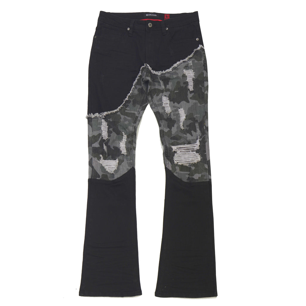 M1919 Costello Stack Jeans - Black