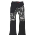 M1919 Costello Stack Jeans - Black