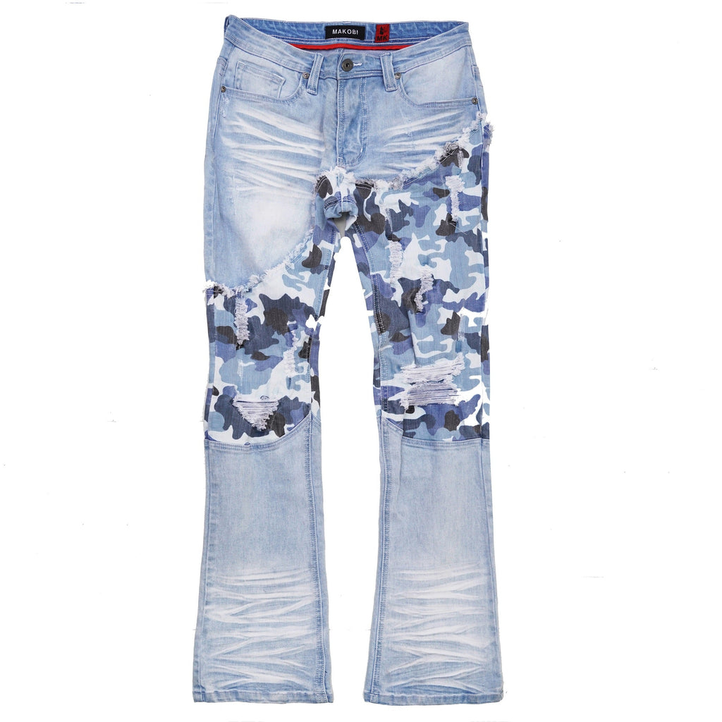 M1919 Costello Stack Jeans - Light Wash