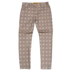 M1931 Vercelli Plaid Suede Pants - Khaki