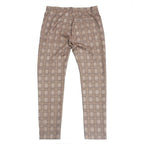 M1931 Vercelli Plaid Suede Pants - Khaki