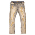 M1973 Danielli 34" Semi Stacked Jeans- Dirt