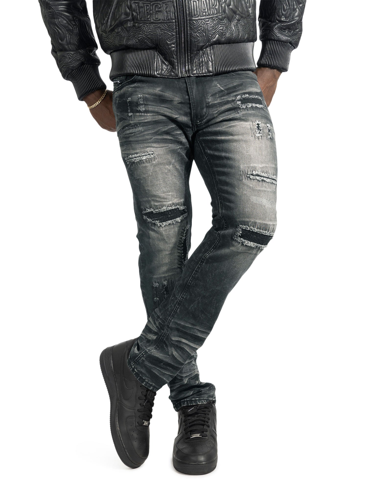 Jeans | M1975 Lorenzo Jeans - Black Wash