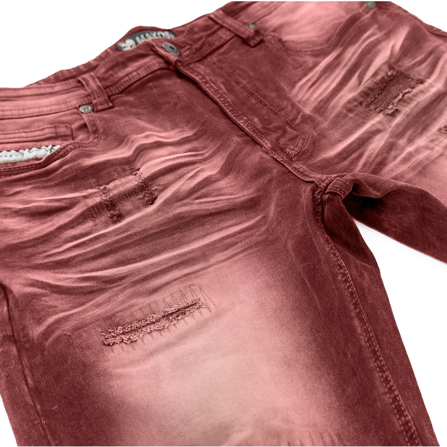 Jeans | M1975 Lorenzo Jeans - Burgundy