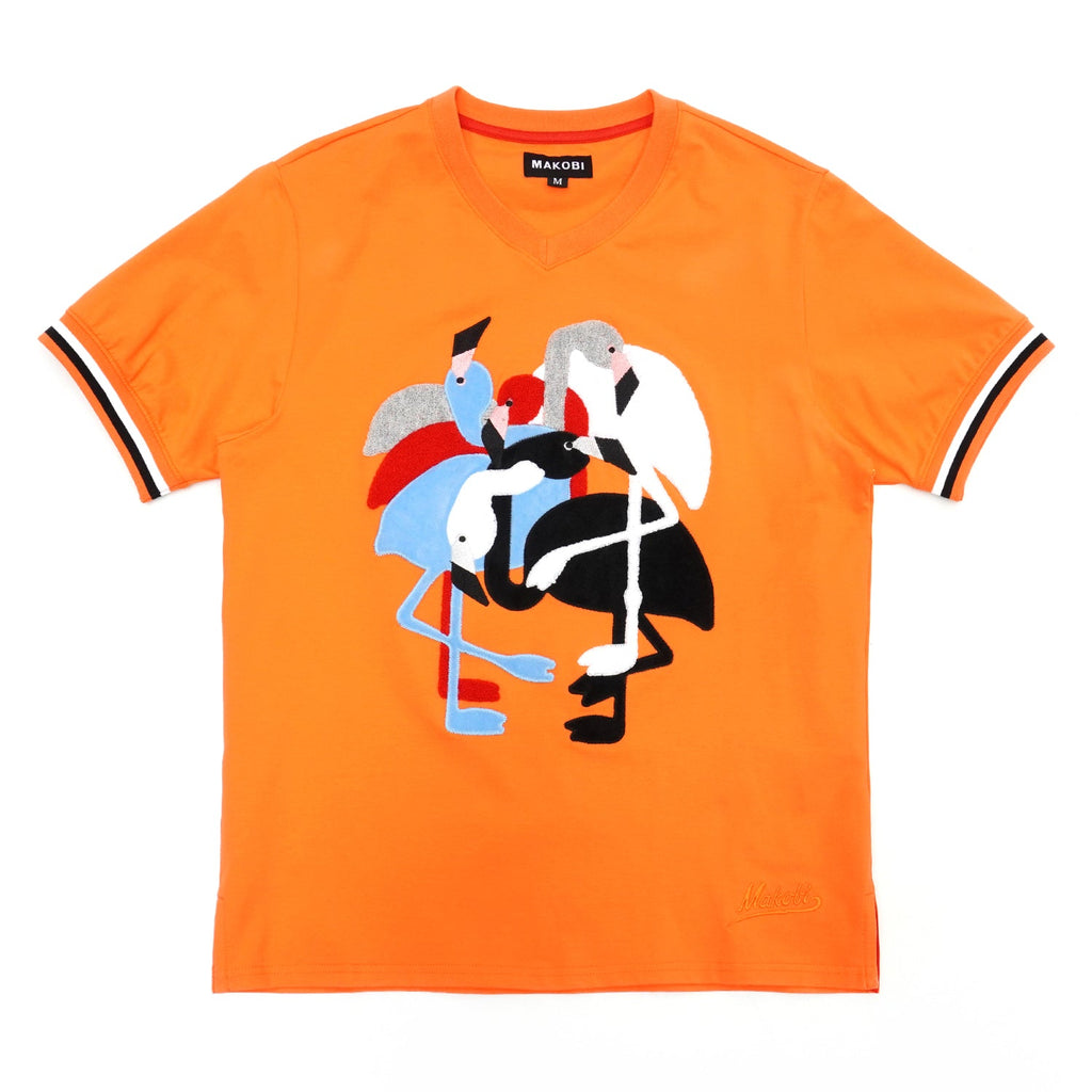 M219 Flamingo Tee - Orange