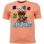 M290 Makobi Rags 2 Riches Tee - Peach