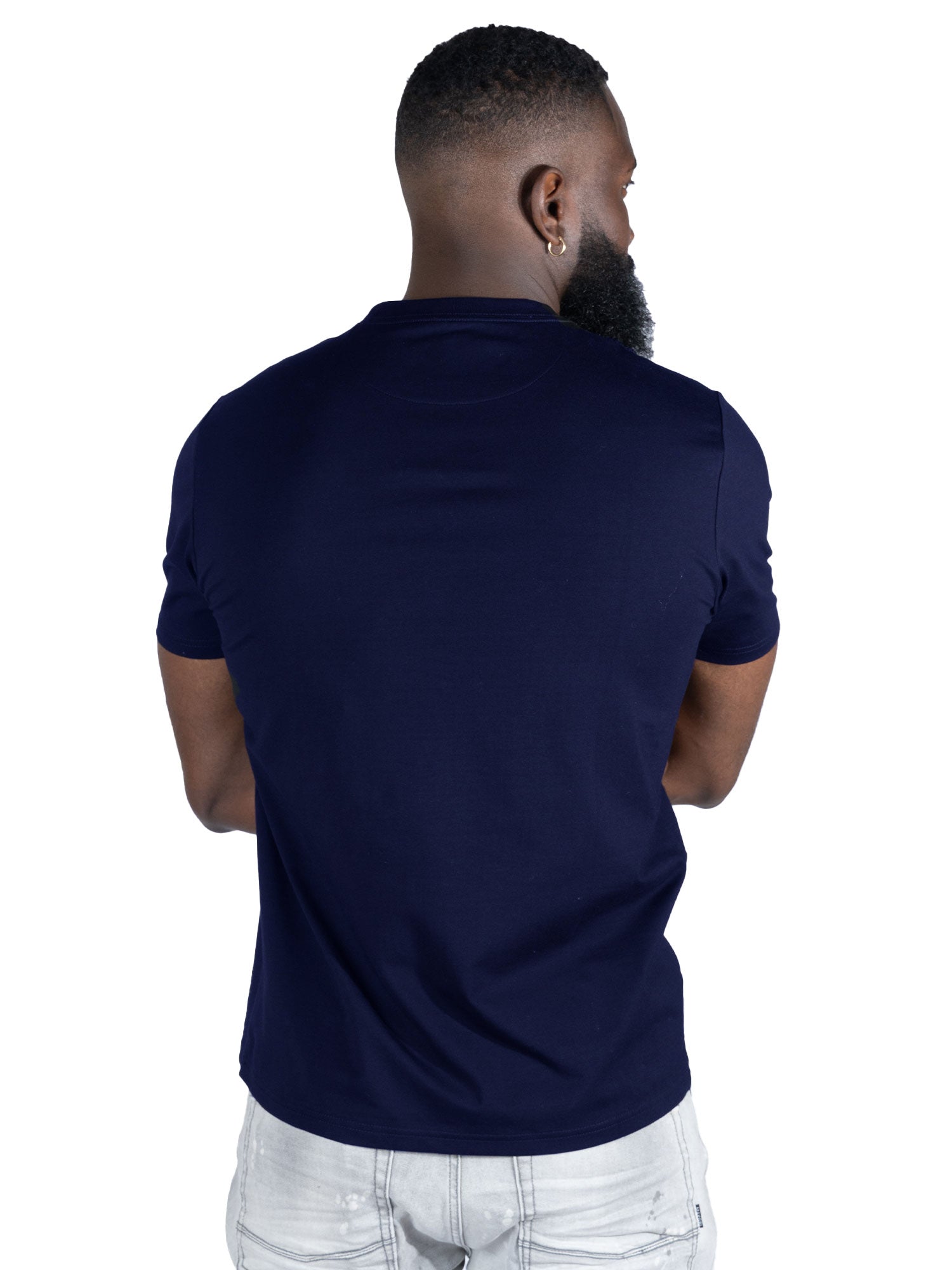 M303 Essential Crewneck Tee - Navy