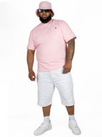 M316 Sartoni Embossed Tee - Pink