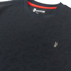 M316 Sartoni Embossed Tee - Black