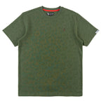 M316 Sartoni Embossed Tee -  Dark Olive