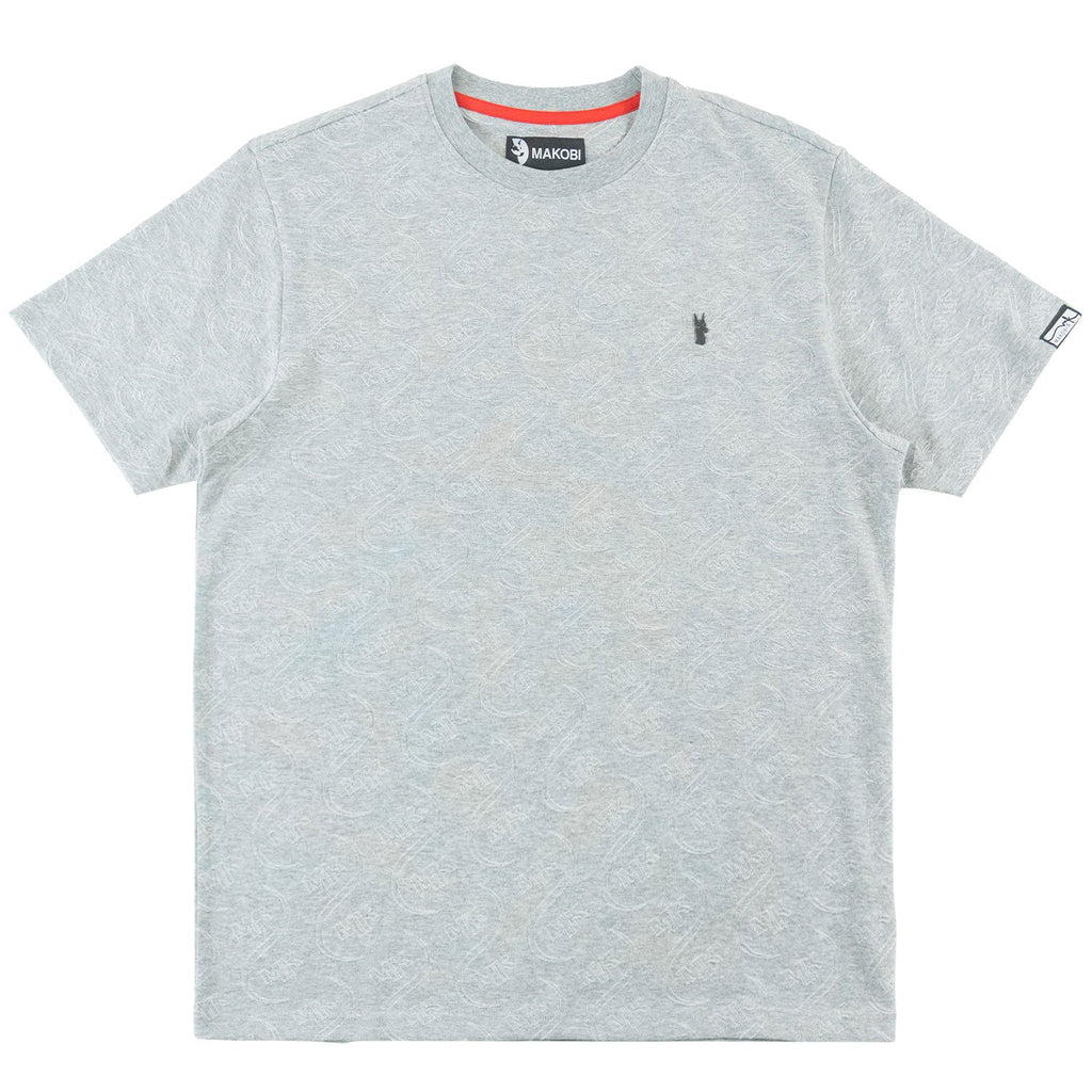 M316 Sartoni Embossed Tee - Gray