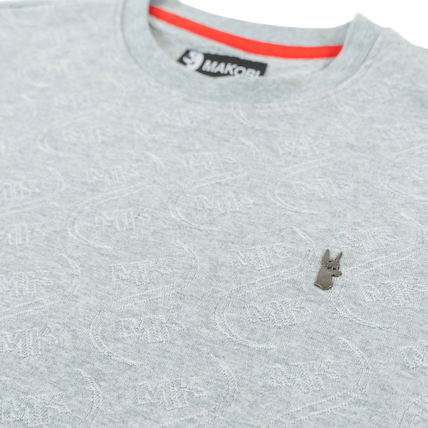 M316 Sartoni Embossed Tee - Gray