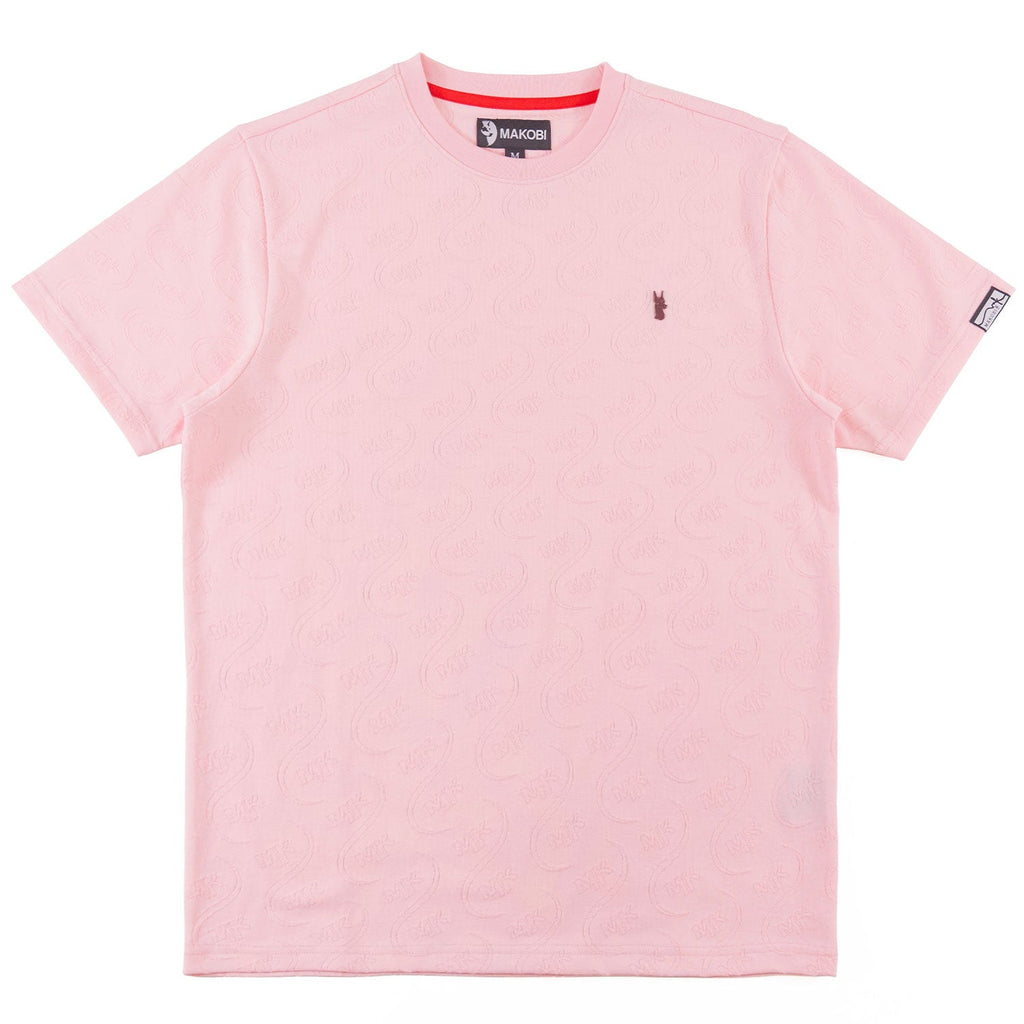 M316 Sartoni Embossed Tee - Pink