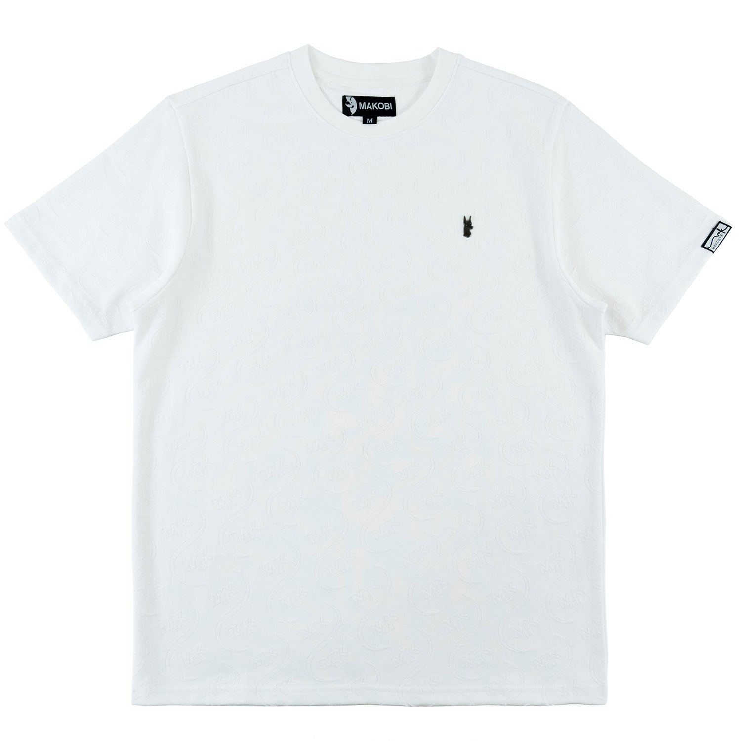 M316 Sartoni Embossed Tee - White