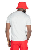 M316 Sartoni Embossed Tee - White