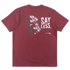 M340 Gianos Lion Tee - Burgundy