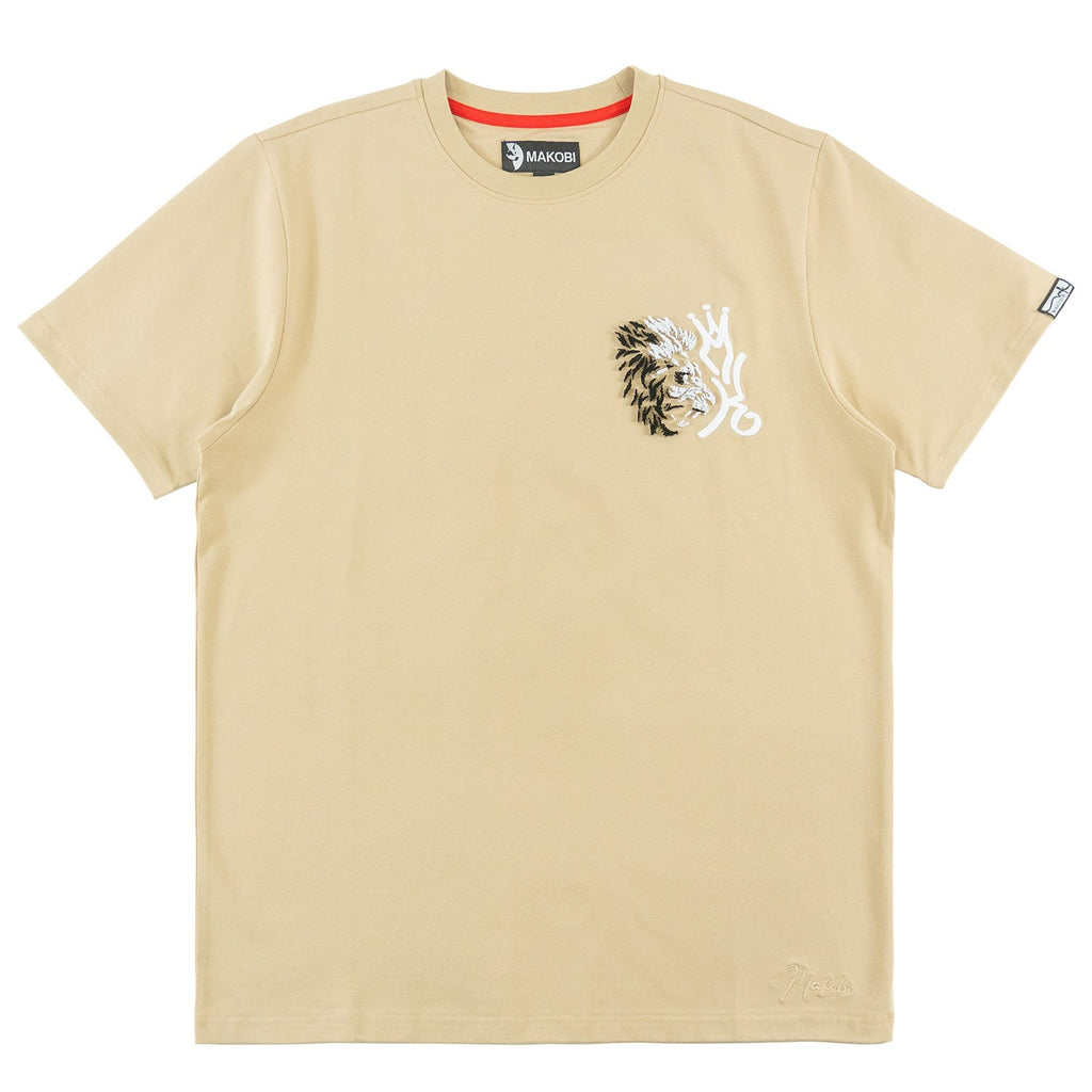 M340 Gianos Lion Tee - Khaki