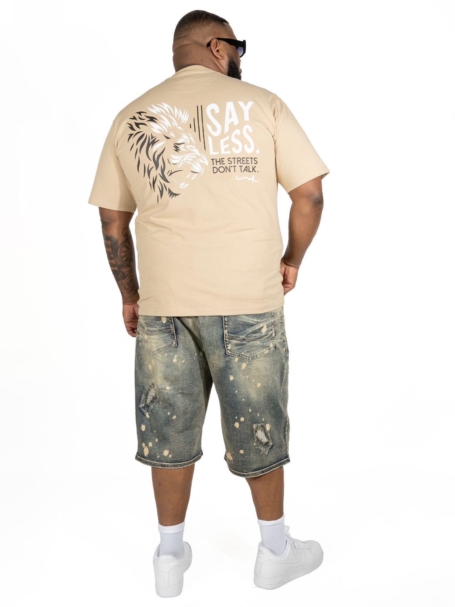 M340 Gianos Lion Tee - Khaki