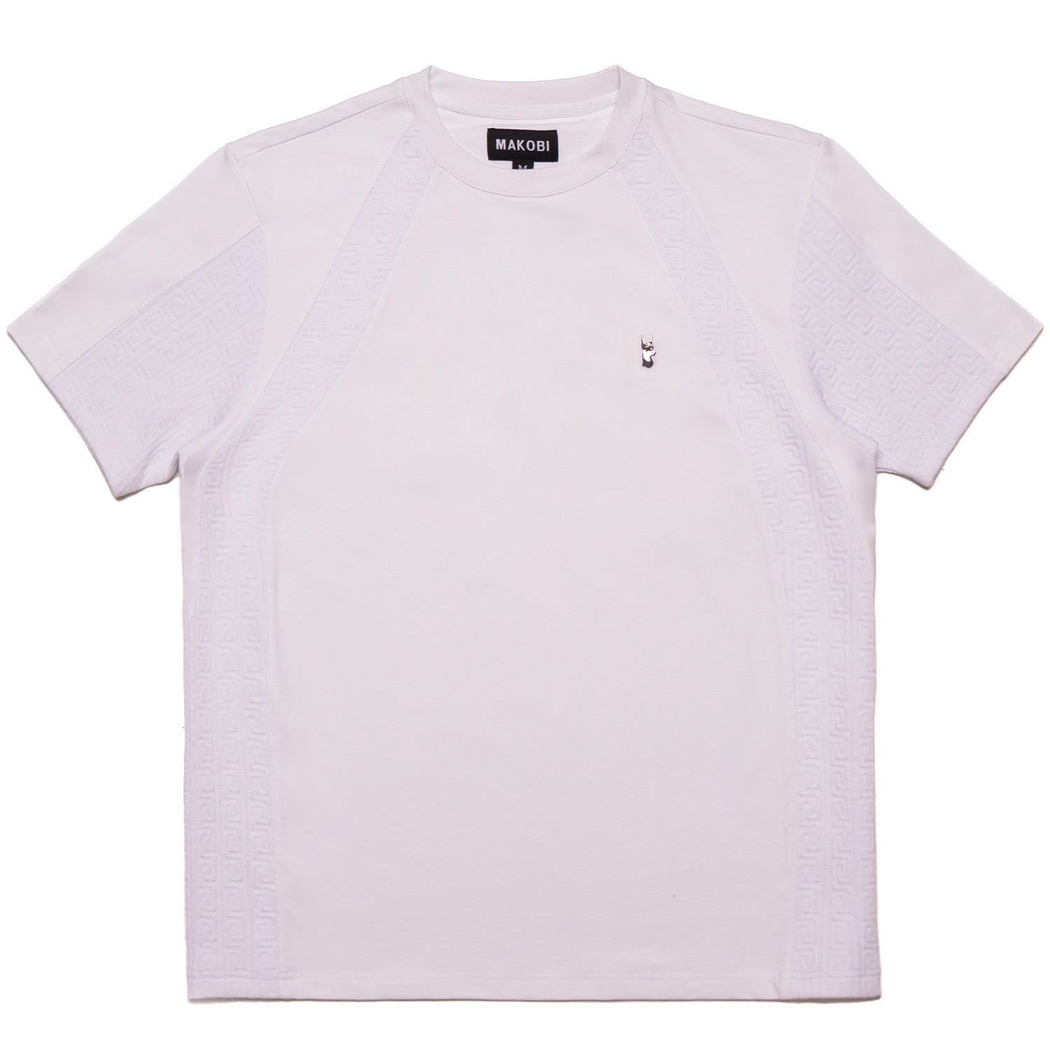 M346 Beruni Jacquard Tee - White