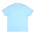 M351 Makobi Color Block Polo Shirt - Blue