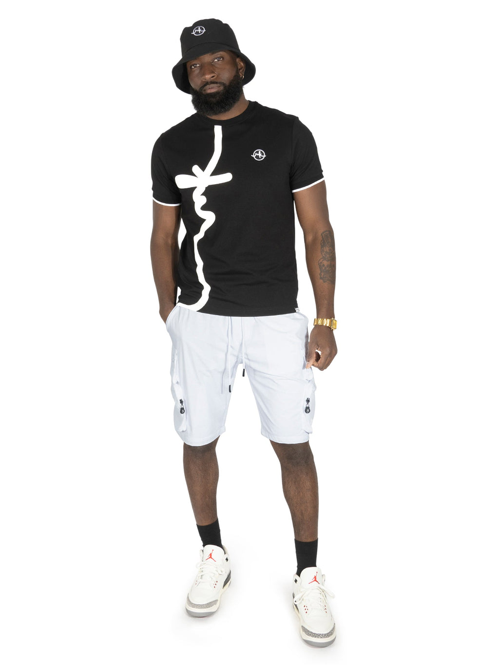 M395 Sorrento MK Tee - Black